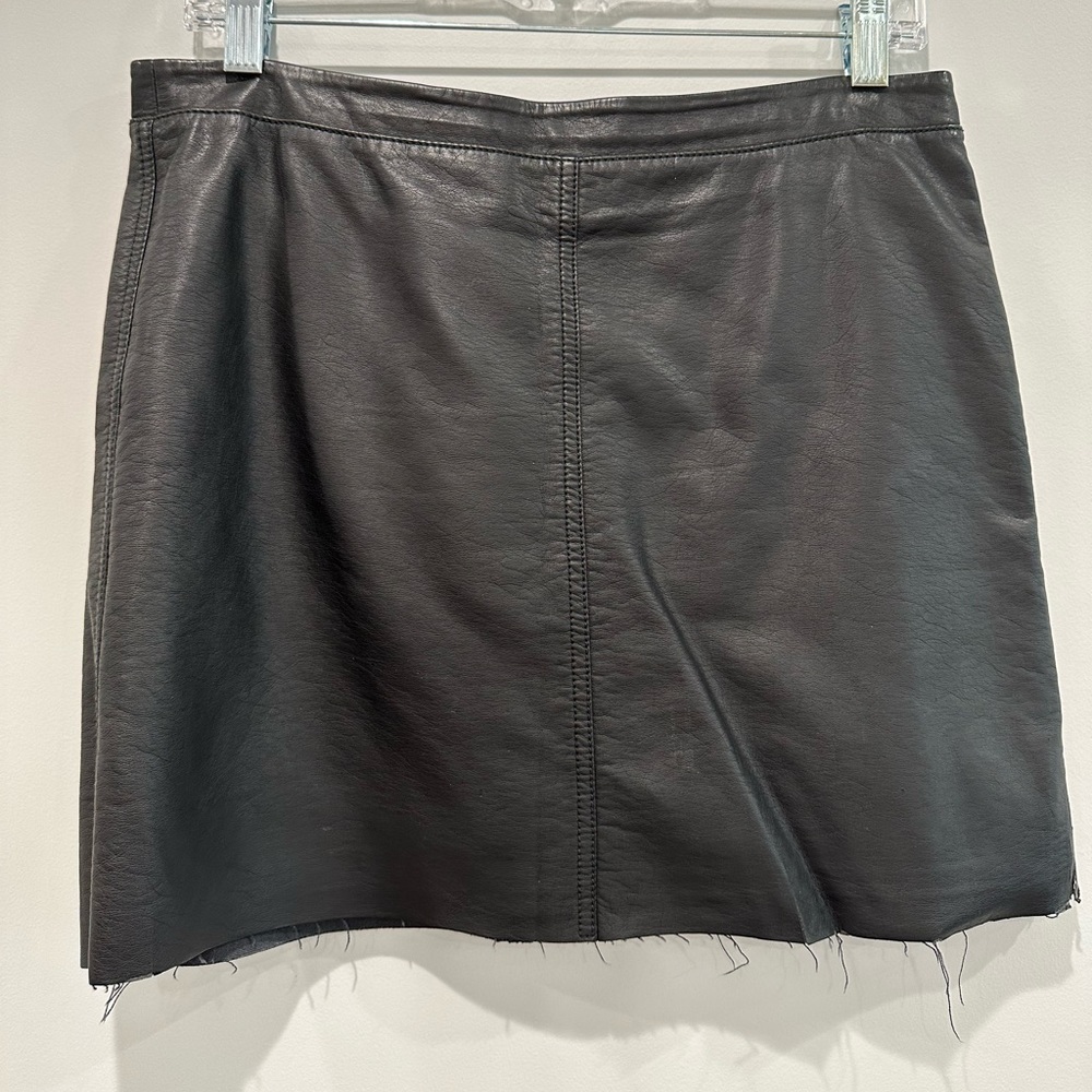 Treasure & Bond vegan mini skirt